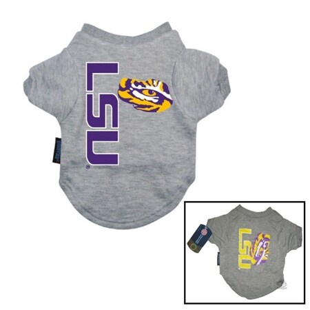 Hunter LSU Tigers Pet T-Shirt - Small - Gold LSU h4287b-0002